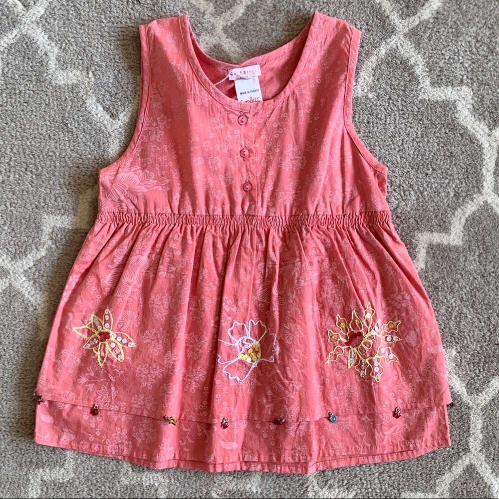 NWT Confetti of France top